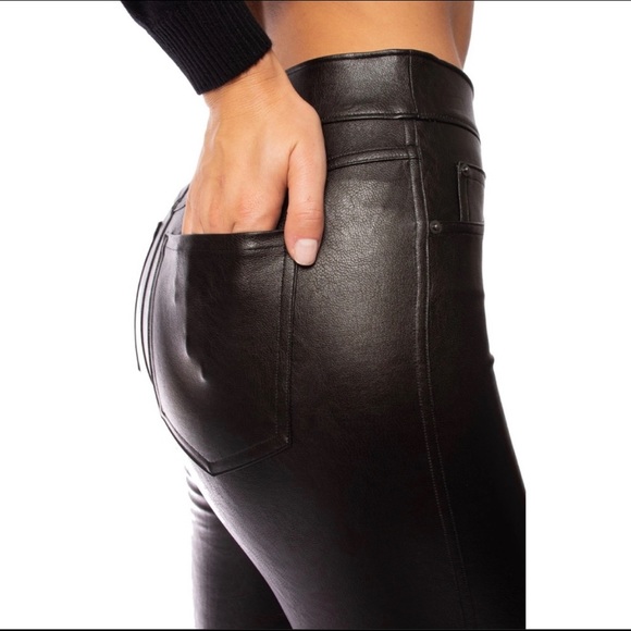 Spanx Leather Like Ankle Pant - Picture 5 of 7